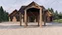 design and render exterior in realistic 4k quality