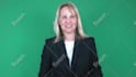 be your british presenter on green screen