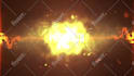 do fire logo intro video with real flame 4k