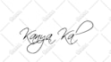 create a signature animation for you