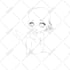 draw digital chibi commission art