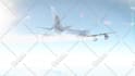 add your logo or text on a flying boeing plane