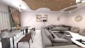 do any 3d graphic process flow and interior design