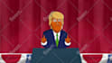 get cartoon donald trump say or do anything you want