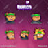do animated emotes custom made from your ideas for twitch discord tiktok
