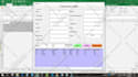 make attractive excel data entry form for you