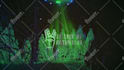 make alien ufo abduction logo reveal intro