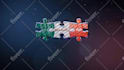 make merry christmas and happy new year lights logo intro