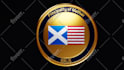 create a 3d crypto coin with your logo for nft art