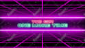 create looping animated music video visualizer