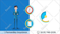 make life or health insurance 2d animated promo video