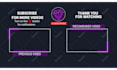 design animated outro, end screen for youtube