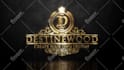 create luxury gold video intro logo animation in 4k