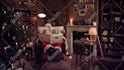make awesome santa claus newspaper christmas greeting video