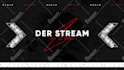 design professional obs stream logo overlay pack for twitch and youtube