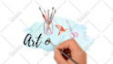 create a whiteboard intro with your logo