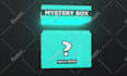 create a 3d mystery box, treasure chest animation