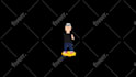 create custom pixel art intro or stream screen