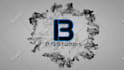 eye catching smoke logo intro video animation