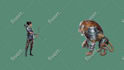make 2d character animations for your game