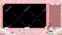 design animated chatting, starting soon and brb screen for kick, vtuber streamer