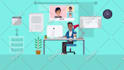 create top notch 2d animated explainer videos with voiceover