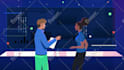 create 2d motion graphics UI animation video