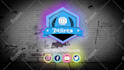 create neon logo animation intro video