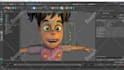 model 3d character , rig  and texture 4k