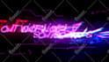 create glitchy cyberpunk logo intro