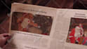 make awesome santa claus newspaper christmas greeting video