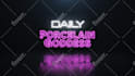 create fully loaded 3d metallic logo glow animation intro