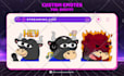 draw twitch emotes, animated emotes, sub badges for vtuber, discord and stream