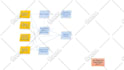 create customized animated flowchart