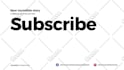 create a modern youtube end screen outro up to 4k resolution