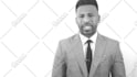 do a serious black and white commercial
