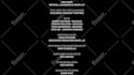 produce end credits for your production