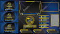 design animated twitch overlay or streaming overlay pack