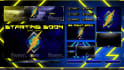 design custom animated twitch overlay and kick overlay