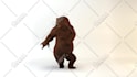 create a dance 3d character logo animation