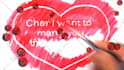really paint your loving message in a heart