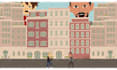 create a custom story based 2d animated music video
