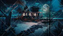 create an abstract graphic 3d rendered image or video
