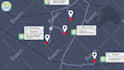 create a travel route map animation