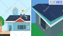 do roof damage repair or gutter cleaning promo video