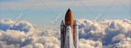 make rocket launch logo intro