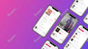 design trendy app promo video