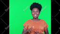 create a professional green screen spokesperson video