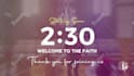 create church countdown timer video for service streaming
