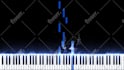 make reactive piano visualizer video
